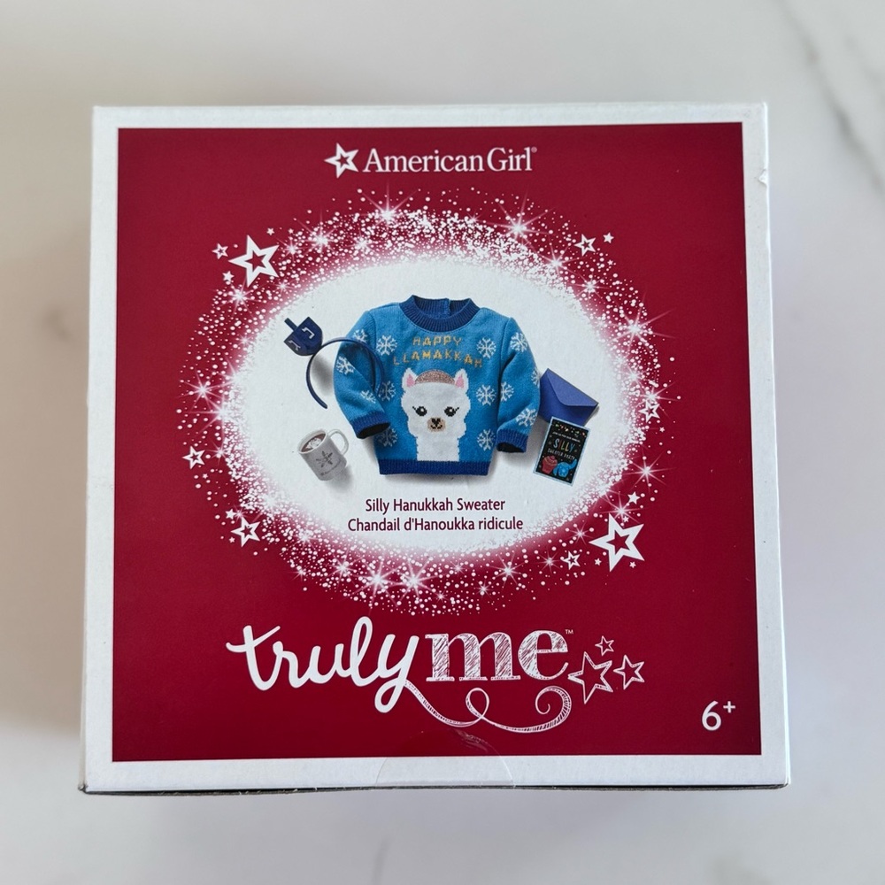 American Girl 18” Doll Silly Hanukkah Sweater Outfit Set New in Box NIB
